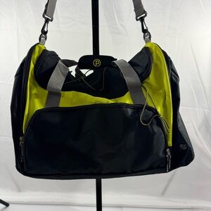 64. 24” Sports Premium‎ Black and Yellow Duffel Bag